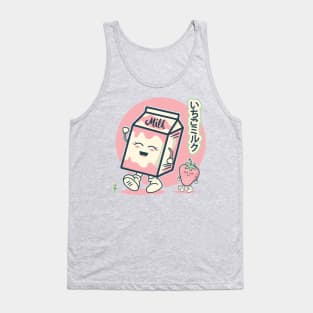 Japanese Strawberry Milk Tank Top